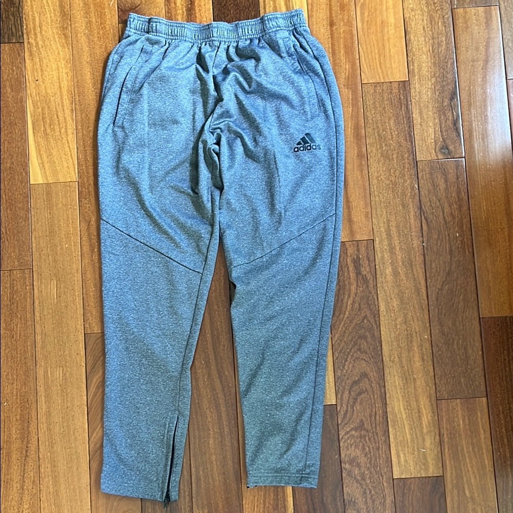 Adidas Heather Gray Joggers